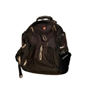 Swiss Gear 1900 ScanSmart Laptop Backpack Black Black